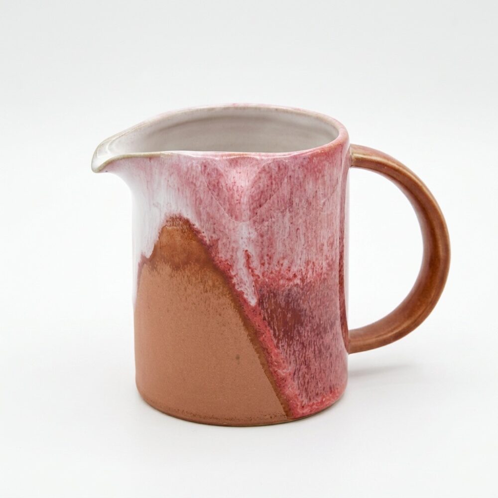 Blush Glaze Ceramic Pour Mug