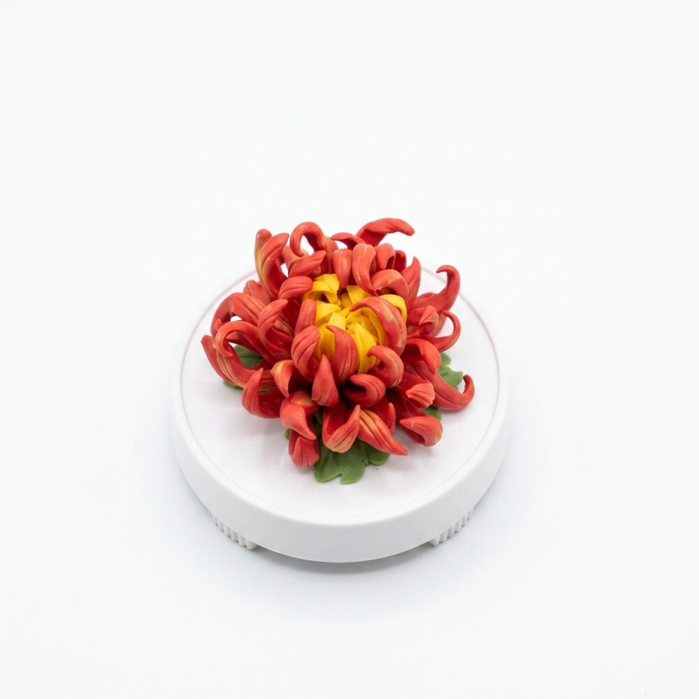 September Chrysanthemum Ceramic Flower