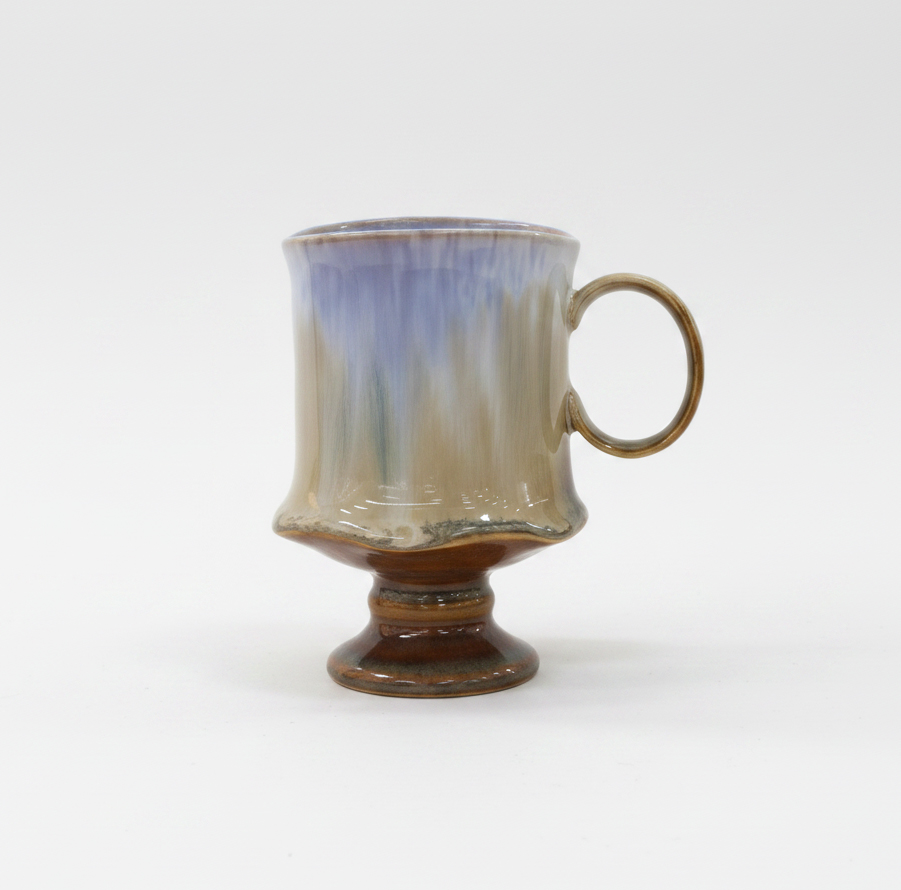 Handmade Iridescent Ceramic Mug